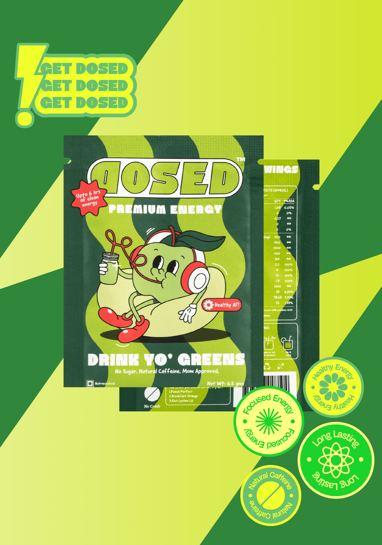 Drink Yo Greens product creative