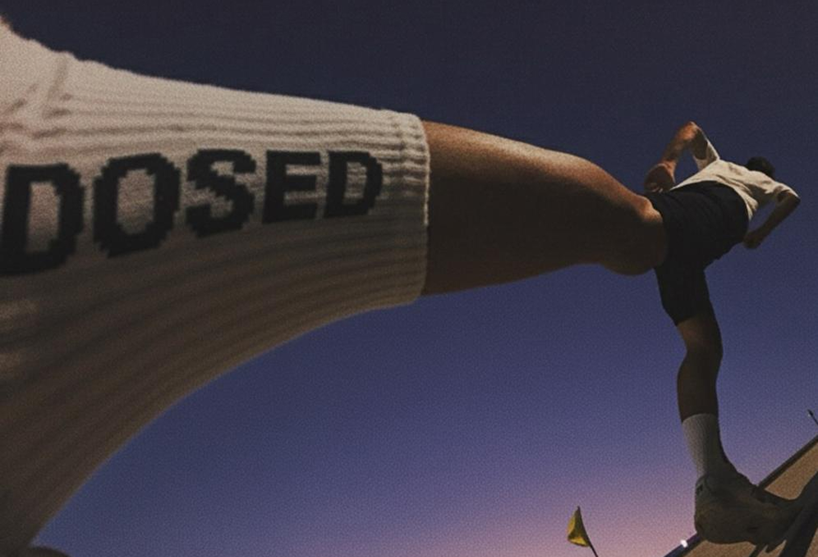 Athlete wearing DOSED gear